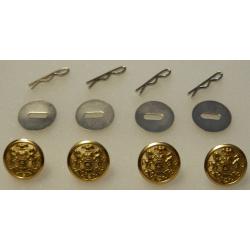 Pennsylvania state seal Small Gold Uniform Buttons