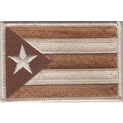 Puerto Rico DESERT TAN and BROWN  territorial flag