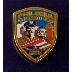 POLICIA De PUERTO RICO police patch Lapel Pin Proteccion Integridad