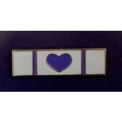 PURPLE HEART Uniform Award Commendation Bar