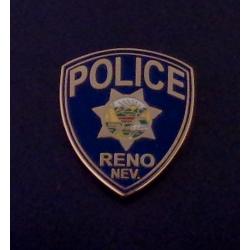 Reno Nevada Police patch Lapel Pin