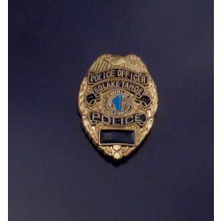 So Lake Tahoe CA California Police mini badge lapel pin