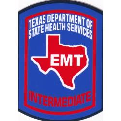 Texas EMT INTERMEDIATE DECAL small