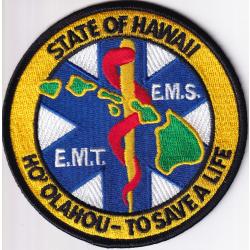 Hawaii HI EMT EMS patch
