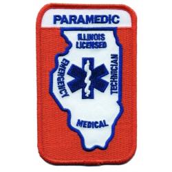 Illinois Paramedic Licensed Emergency Medical Technician Patch