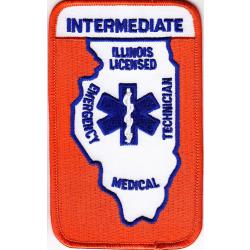 Illinois INTERMEDIATE Licensed Emergency Medical Technician Patch