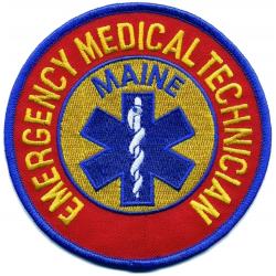 Maine Energency Medical Technician EMT patch ME