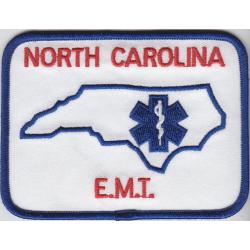 North Carolina E.M.T. patch