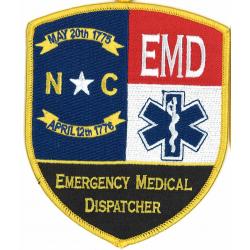 North Carolina EMD patch Emergency Medical Dispatcher NC