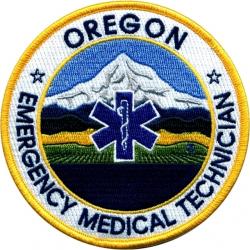 Oregon Emergency Medical Technician EMT patch