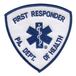 Pennsylvania FIRST RESPONDER patch