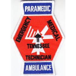 Tennessee PARAMEDIC AMBULANCE patch TN