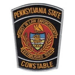 Pennsylvania State Constable patch FIRST IN LAW ENFORCEMENT 1664