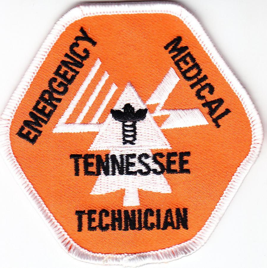 Tennessee Emergency Medical Technician EMT patch