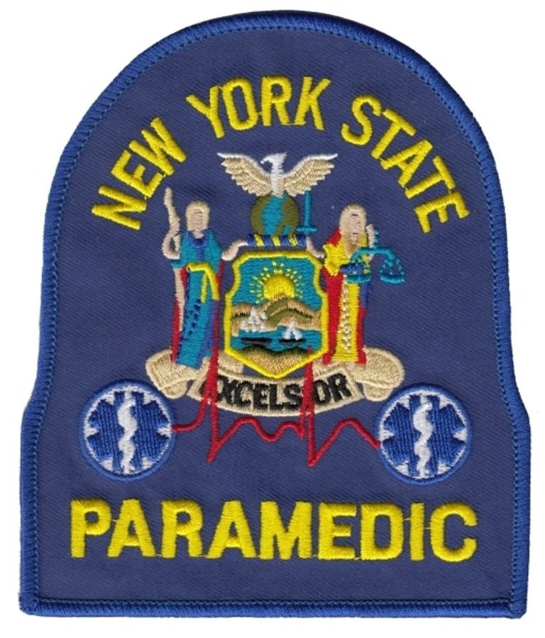 New York State PARAMEDIC patch