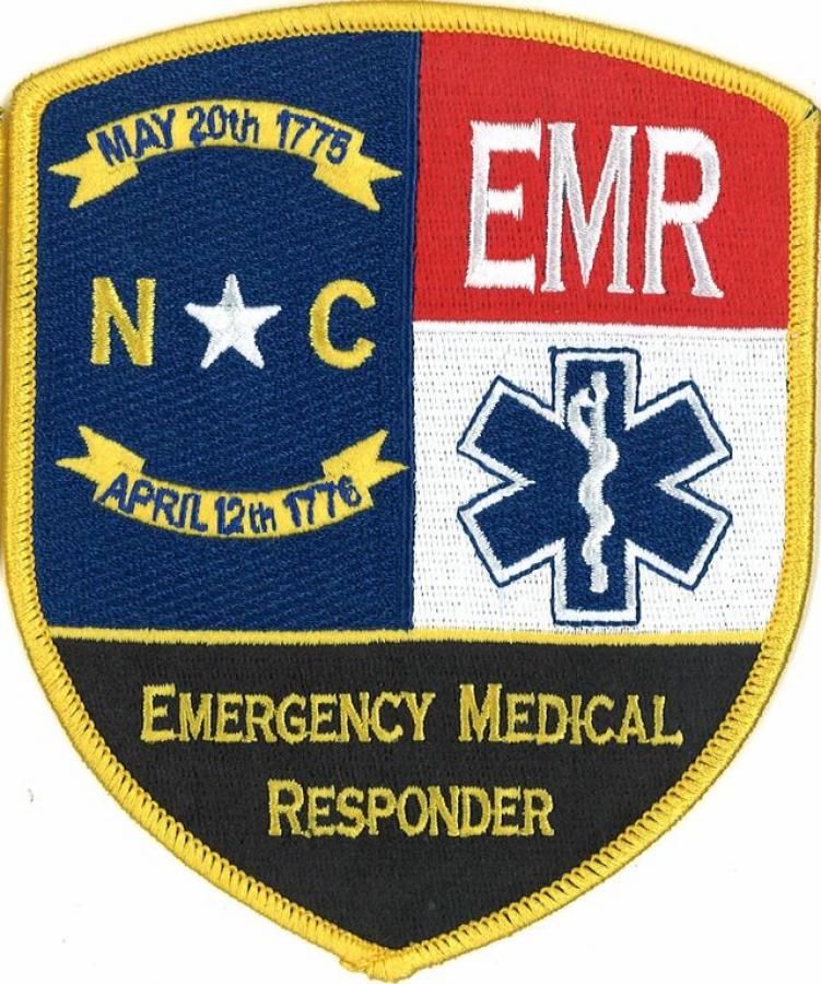 North Carolina EMR Emergency Medical RESPONDER