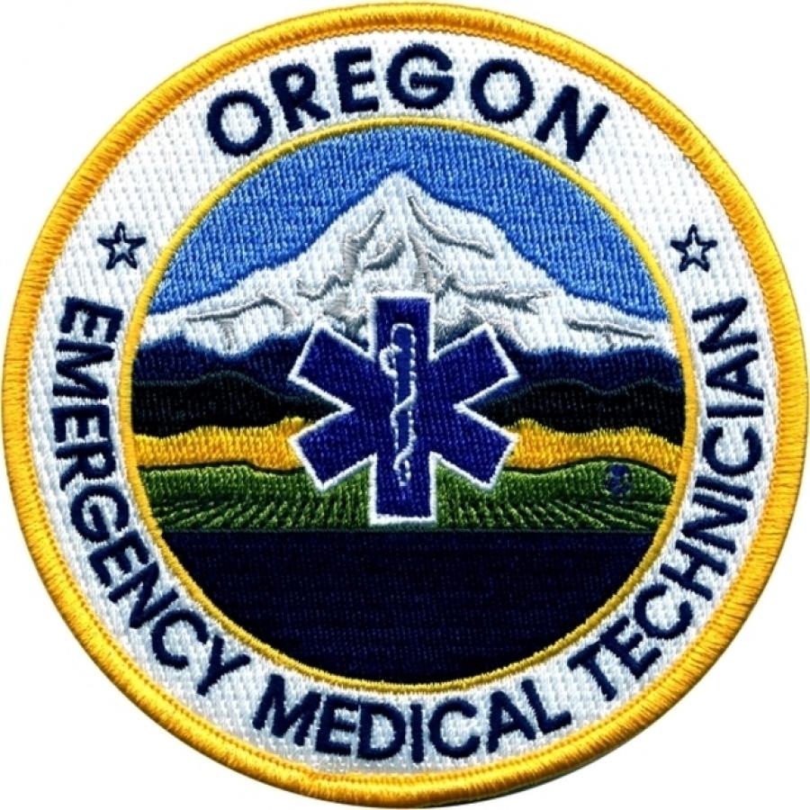 Oregon Emergency Medical Technician EMT patch