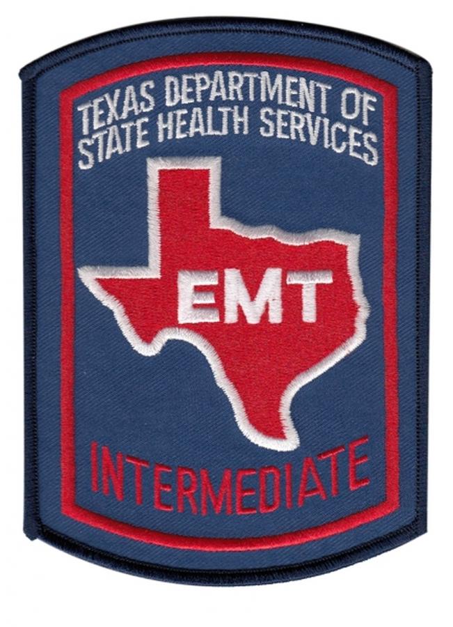 Texas EMT INTERMEDIATE patch