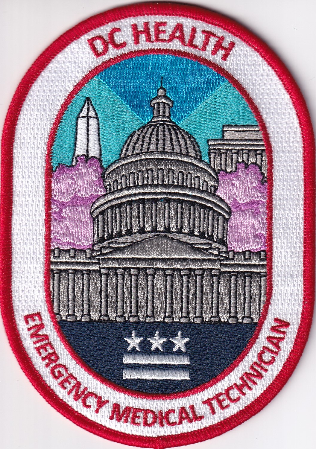 DC HEALTH Emergency Medical Technician EMT patch
