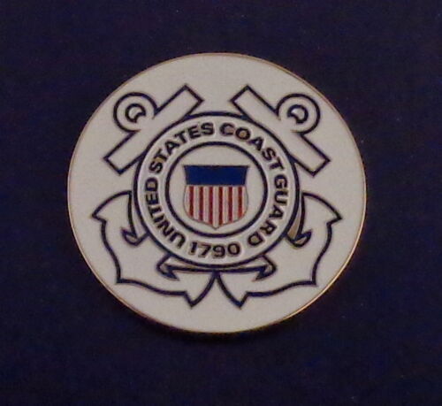 UNITED STATES COAST GUARD 1.5" round Lapel Pin