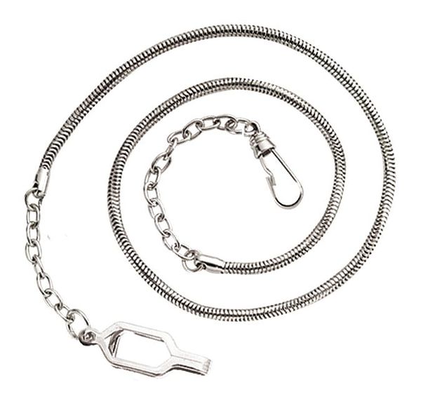 Whistle Chain Epaulet Style Silver