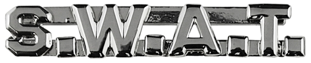 S.W.A.T. 1/4″ Polished Silver Nickel Finish Collar Pins